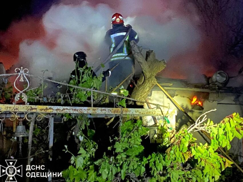 Новини України - ДСНС показала наслідки атаки на Одещину