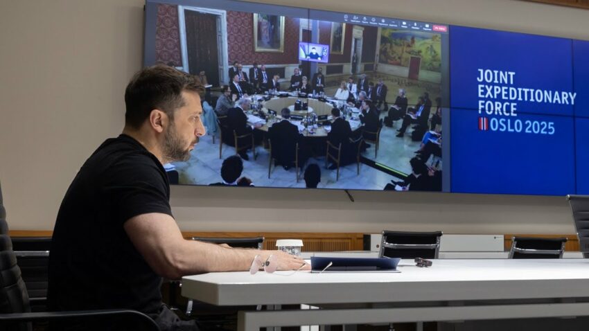 Виступ Президента Володимира Зеленського на саміті країн – учасниць JEF