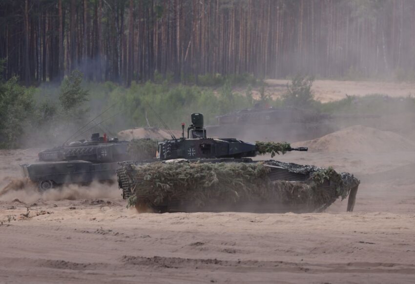 Новини світу - "Стримування РФ": Німеччина наростить число танкової бригади в Литві