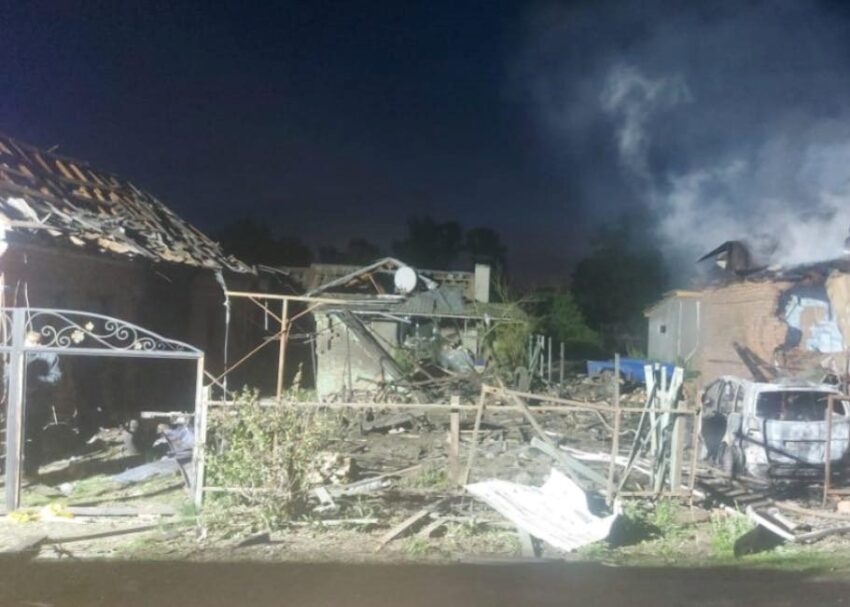 Новини України - В ОВА показали наслідки атаки дронів на Полтавщині