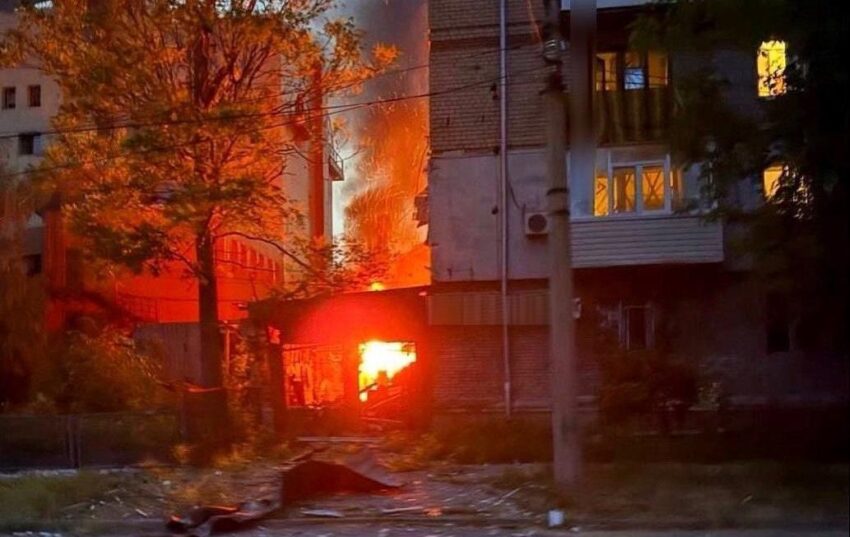 Новини України - РФ атакувала Запоріжжя: у місті пожежі