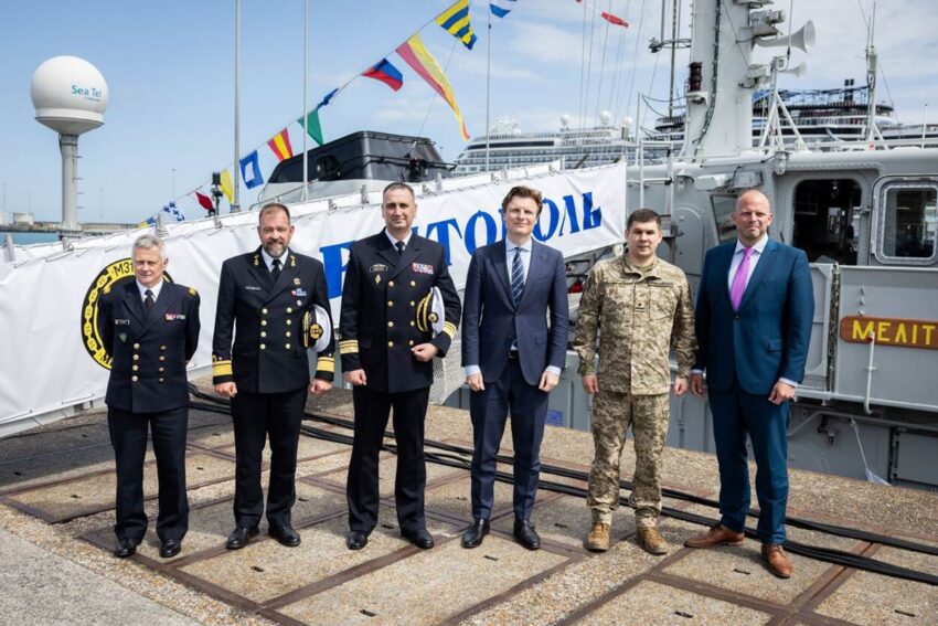 Новини України - Україна одержала тральщики від Бельгії та Нідерландів