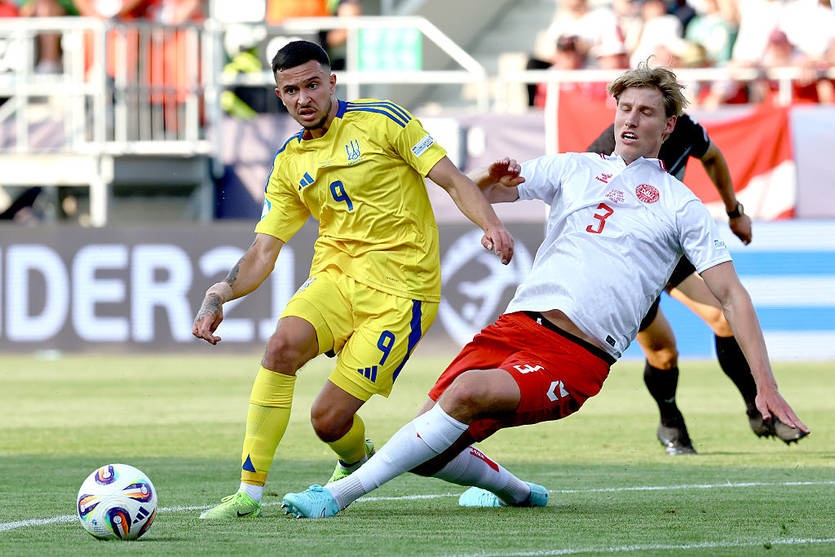 Новини спорту - Євро-2025: Молодіжна збірна України поступилася Данії