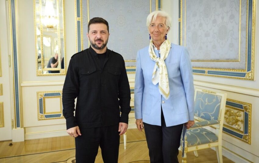 Новини України - Зеленський і глава ЄЦБ обговорили активи Росії