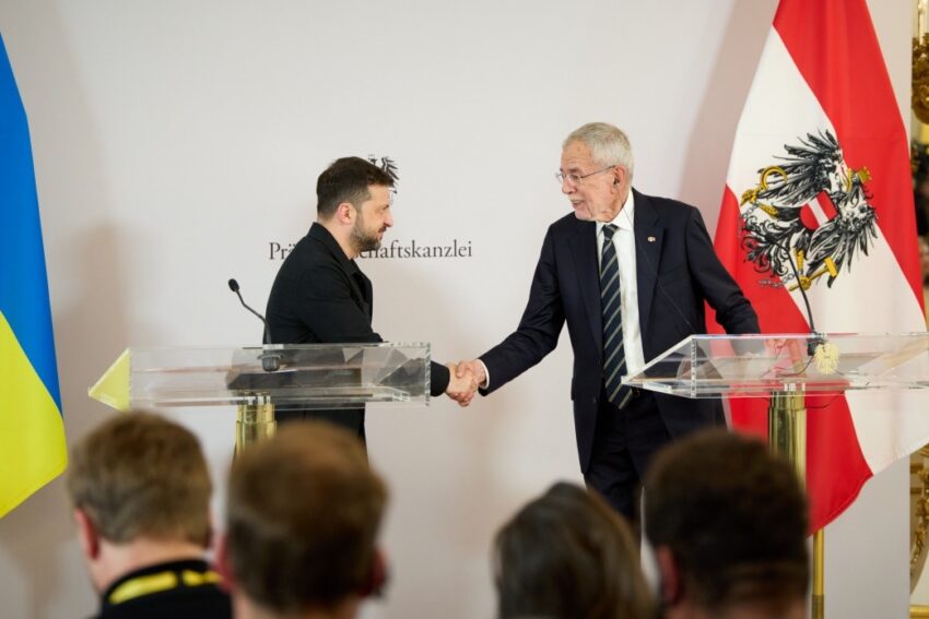 Новини України - Зеленський закликав Австрію допомогти з розшуком олігархів