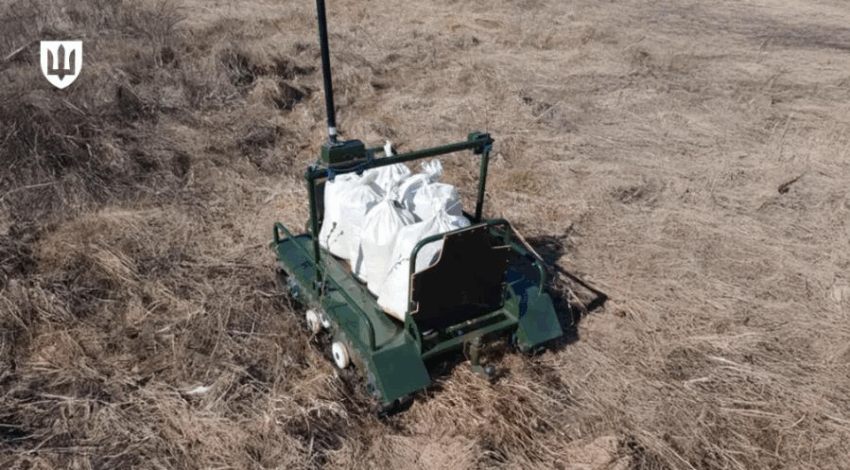Новини України - На допомогу ЗСУ допустили гусеничний робот Лютік