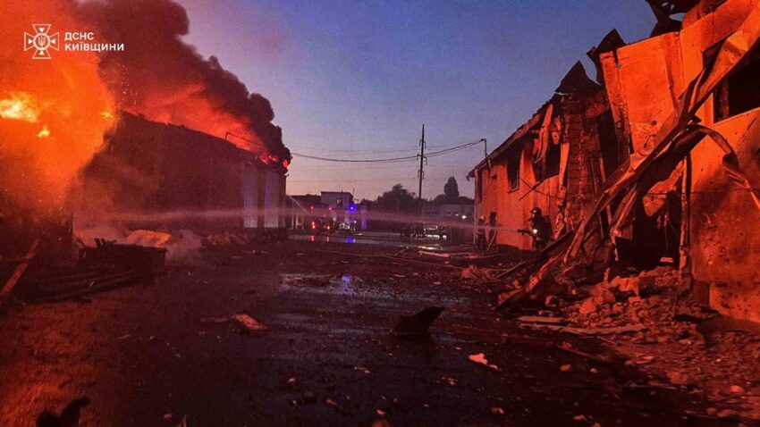 Новини України - На Київщині пошкоджені будинки, є поранені