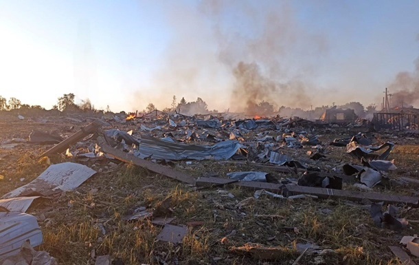 Новини України - Названо причину потужних вибухів під Житомиром