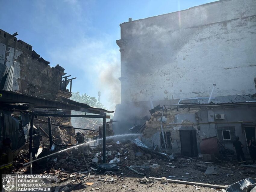 Новини України - ОВА показала наслідки удару по Миколаєву