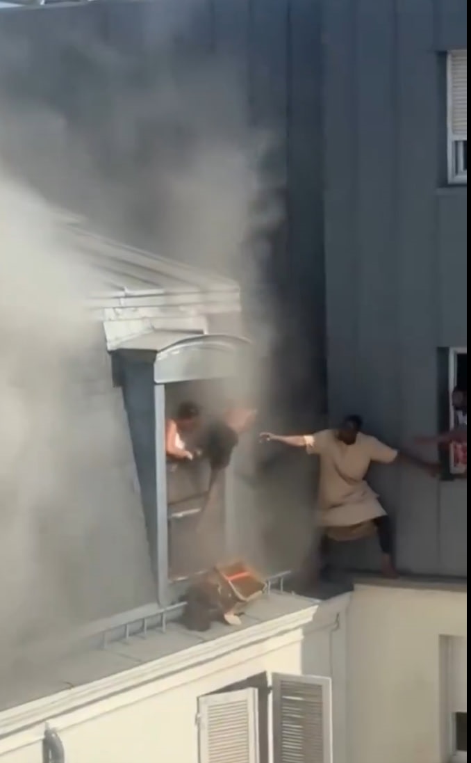 Новини світу - Порятунок з вогню у Парижі прославив іноземця