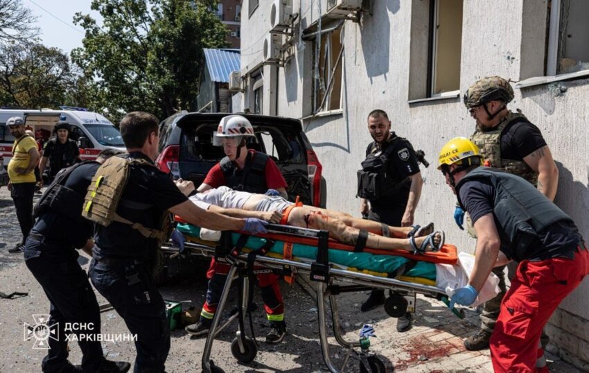 Новини України - У Харкові майже 70 поранених через атаки "шахедів"