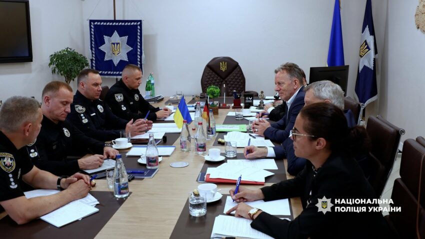 І. Вигівський зустрівся з Президентом Федерального відомства кримінальної поліції Німеччини Х.Мюнхом