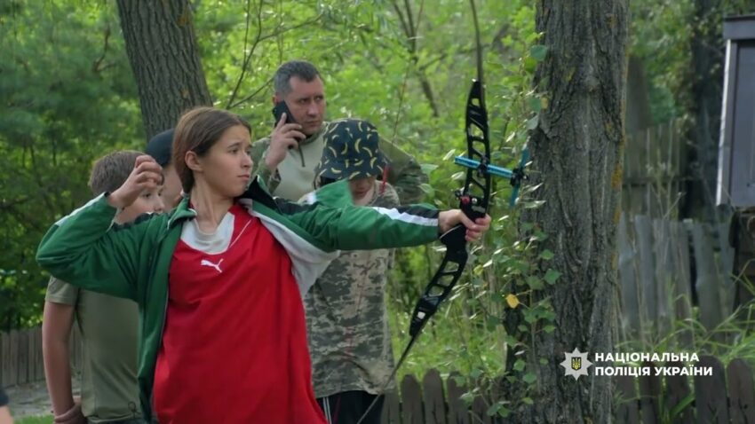 На Київщині підлітки пройшли вишкіл «Звитяга»