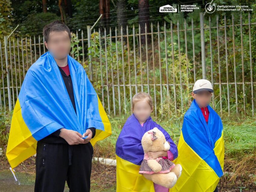 Новини України - До України повернули трьох дітей та хлопця, яких окупанти вивезли до РФ