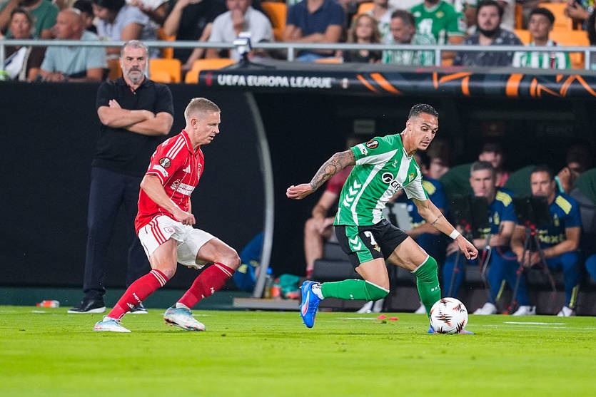 Новини спорту - Команда Зінченка розписала нічию з Бетісом