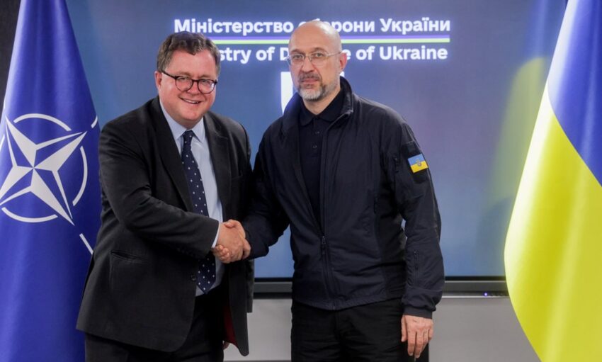 Новини України - Шмигаль зустрівся з представником НАТО