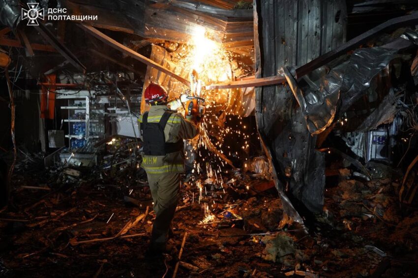 Новини України - Удар по АЗС під Полтавою: число поранених зросло