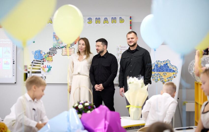 Новини України - Зеленський відвідав початкову школу нового типу в Броварах