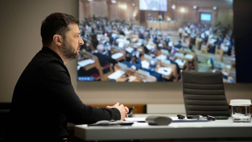 Володимир Зеленський звернувся до учасників парламентського саміту міжнародної Кримської платформи