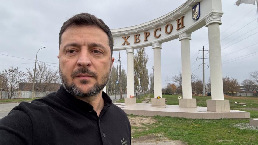 Сьогодні в Херсоні. Звернення Володимира Зеленського 11.11.2025