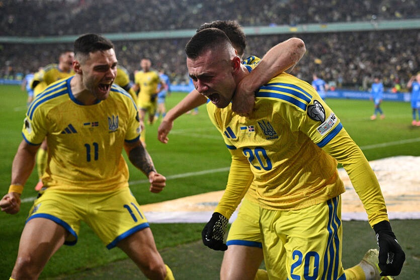 Новини спорту - Україна виграла останній матч у групі D і зіграє у плейофі відбору на ЧС