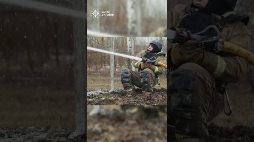 Сумщина: рятувальники під загрозою повторних ударів ліквідували пожежу, спричинену російською атакою