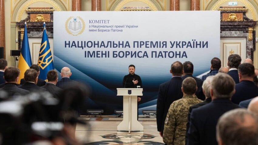 Президент вручив дипломи та почесні знаки лауреатам Національної премії України ім. Бориса Патона