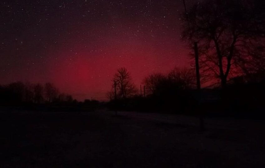 Новини України - На Сумщині фіксували полярне сяйво і подвійне гало