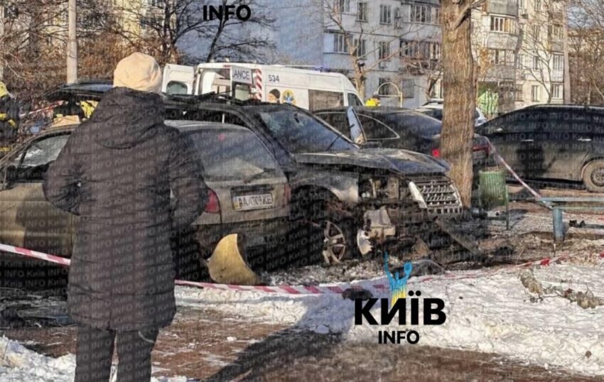 Новини Києва - У Києві вибухнув позашляховик, є постраждалі